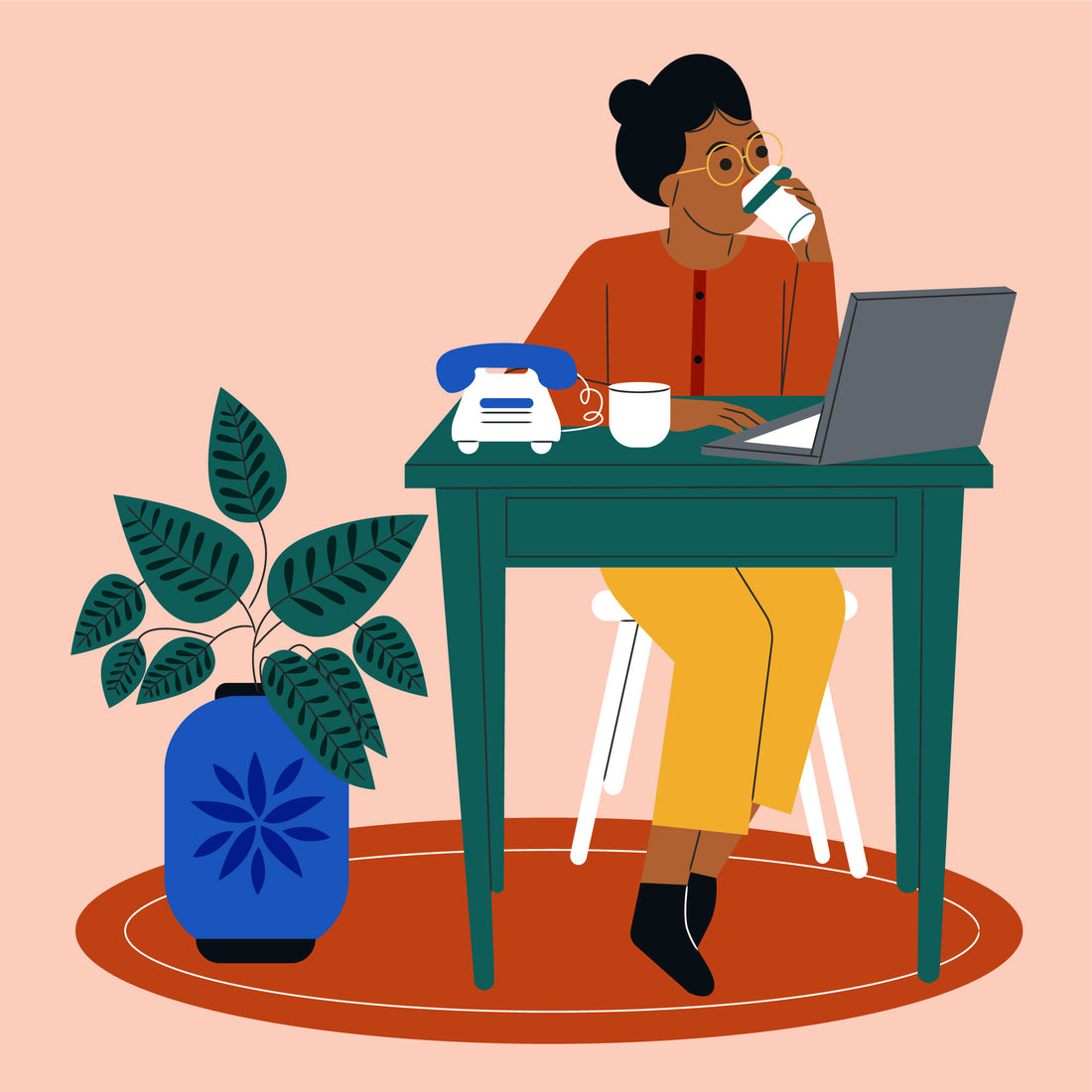 Image by  https://www.freepik.com/free-vector/flat-illustration-secretary-s-day-celebration_38480763.htm#page=2&query=work%20from%20home&position=33&from_view=search&track=ais&uuid=bbab24e7-d2e1-45e0-bab6-f2933f569c50