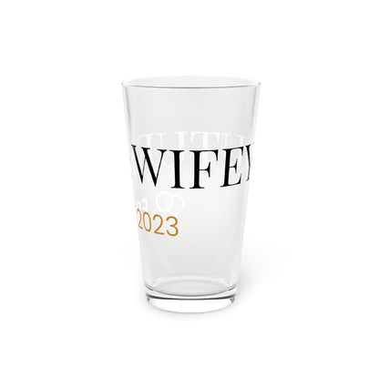 Future Wifey Pint Glass, 16oz